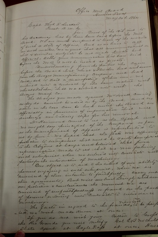 Letter to Captain Thomas F. Luckett from Military Board, May 20,
1864.pdf