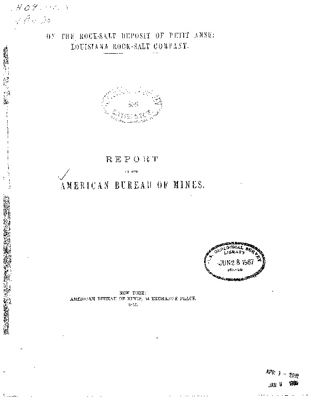 On the Rock-Salt Deposit of Petit Anse, Louisiana Rock-Salt
Company.pdf